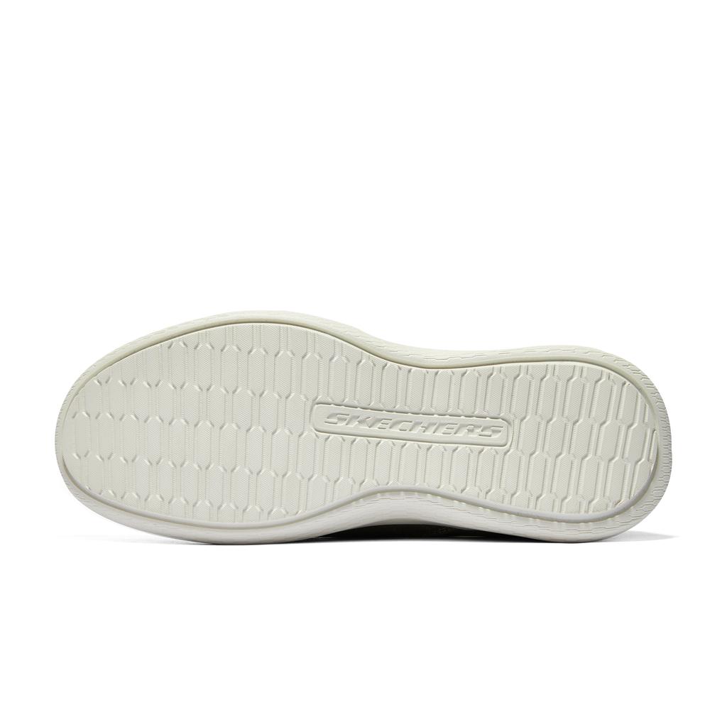 Skechers Slip-Ons Flash Technology Fabric Comfortable Retro Minimalist Low-Top Casual Shoes Men Sneakers Khaki 205065-KHK