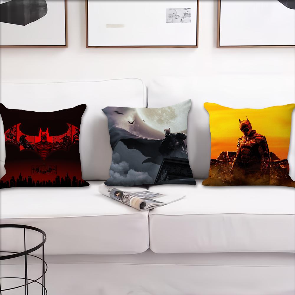 Movie-Batman Pillow Case Living Room Home Sofa Office Shop Cover Printing Comfort Decoration Nordic Simplicity