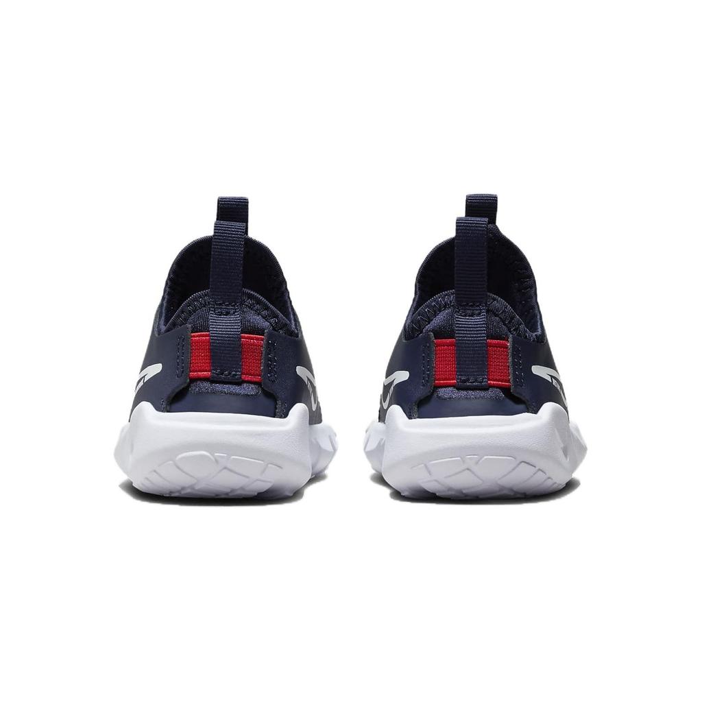 Nike Flex Runner 2 TD Midnight Navy Picante Red Baby Sneakers Blue White DJ6039-403