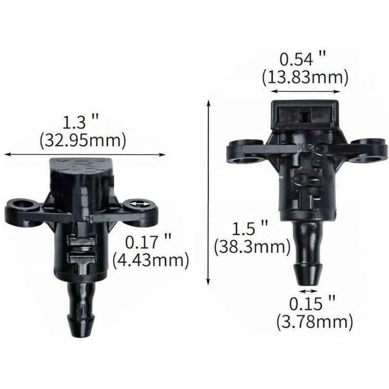 98630-3X000 Windshield Wiper Washer Nozzle for Hyundai Elantra/Kia Rio