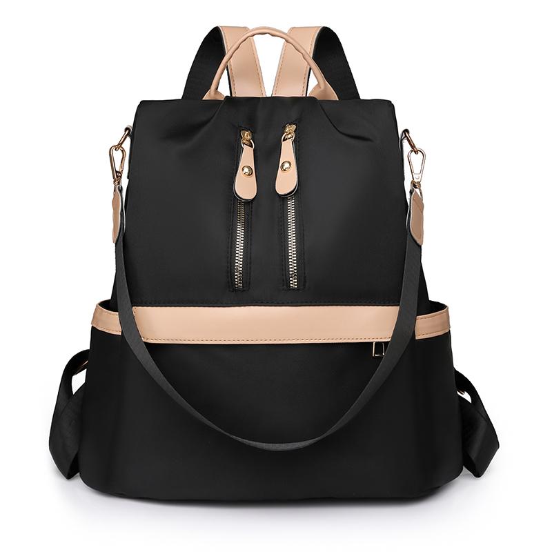 

Рюкзак с защитой от кражи, женский рюкзак для путешествий на открытом воздухе, школьная сумка большой емкости чёрный