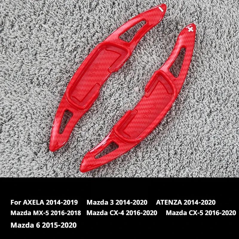 Atenza Shifter Paddle Extension Gearbox Accessories ABS Steering Wheel Paddle Shift For Mazda 6 Axela CX-4 CX-5 MX-5
