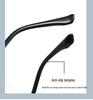 2024 Autumn Winter New CBD Business Titanium Frame Glasses with Anti-Blue Light and Myopia Protection, Model 15025