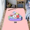 Love Unity Pink carpet floor mats Home Decor Art Room Bathroom mat