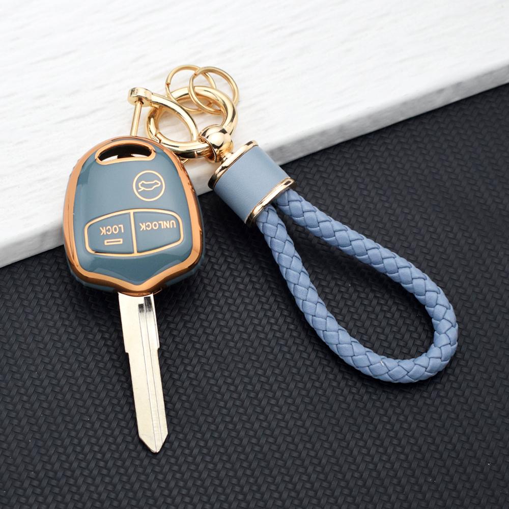 2/3 Buttons Car Key Case Cover for Mitsubishi ASX Mirage Montero Shogun L200 Colt Outlander Pajero Lancer EX Key Fob Accessory