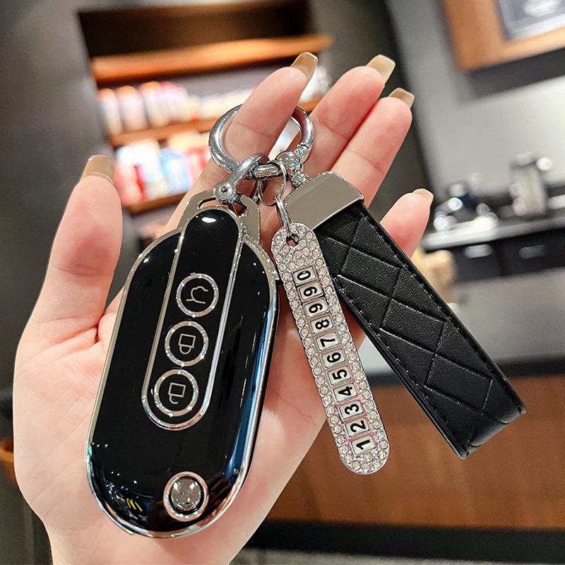 Wuling Hongguang MINIEV Key Case for 2022 Models (Snap Button)