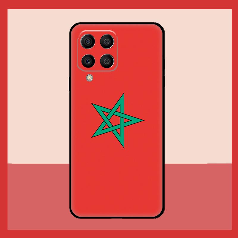 Morocco Flag Case For Samsung Galaxy M31 M21 M13 M33 M53 M15 M35 M55 M16 M36 M56 M12 M32 M52 M14 M34 M54