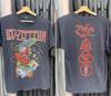 RETRO Led Zeppelin Zoso Band 90s Unisex Short Sleeve Black T Shirt All Size S-5X