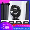 Für Jeep 2/4 Stück Silikon Auto Türschloss Schnalle Auto Türfangstück Stumme Dämpfungspolster Für Jeep Renegade Cherokee Commander Patrio