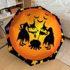 1PC Witches Cauldron Pattern Small Travel Compact Windproof Umbrella, Automatic Folding Umbrella, Automatic Open/Close ,Gift-94