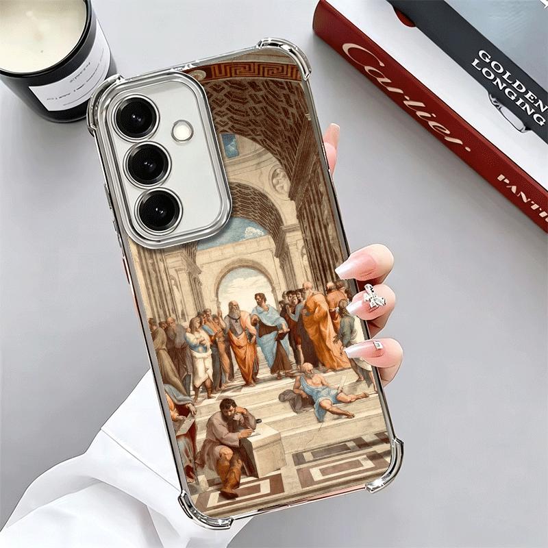 

Эстетика Возрождения Искусство Живопись Покрытие Чехол для Телефона Для Samsung A17 A07 A37 A57 A16 A56 A15 A55 A14 A54 A13 A53 A26 A36 A25 A Samsung A03S