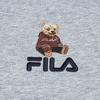 FILA Original Colorful Bear Pullover Casual Long Sleeve Sweatshirt Unisex sweatshirt F51U639208FMG