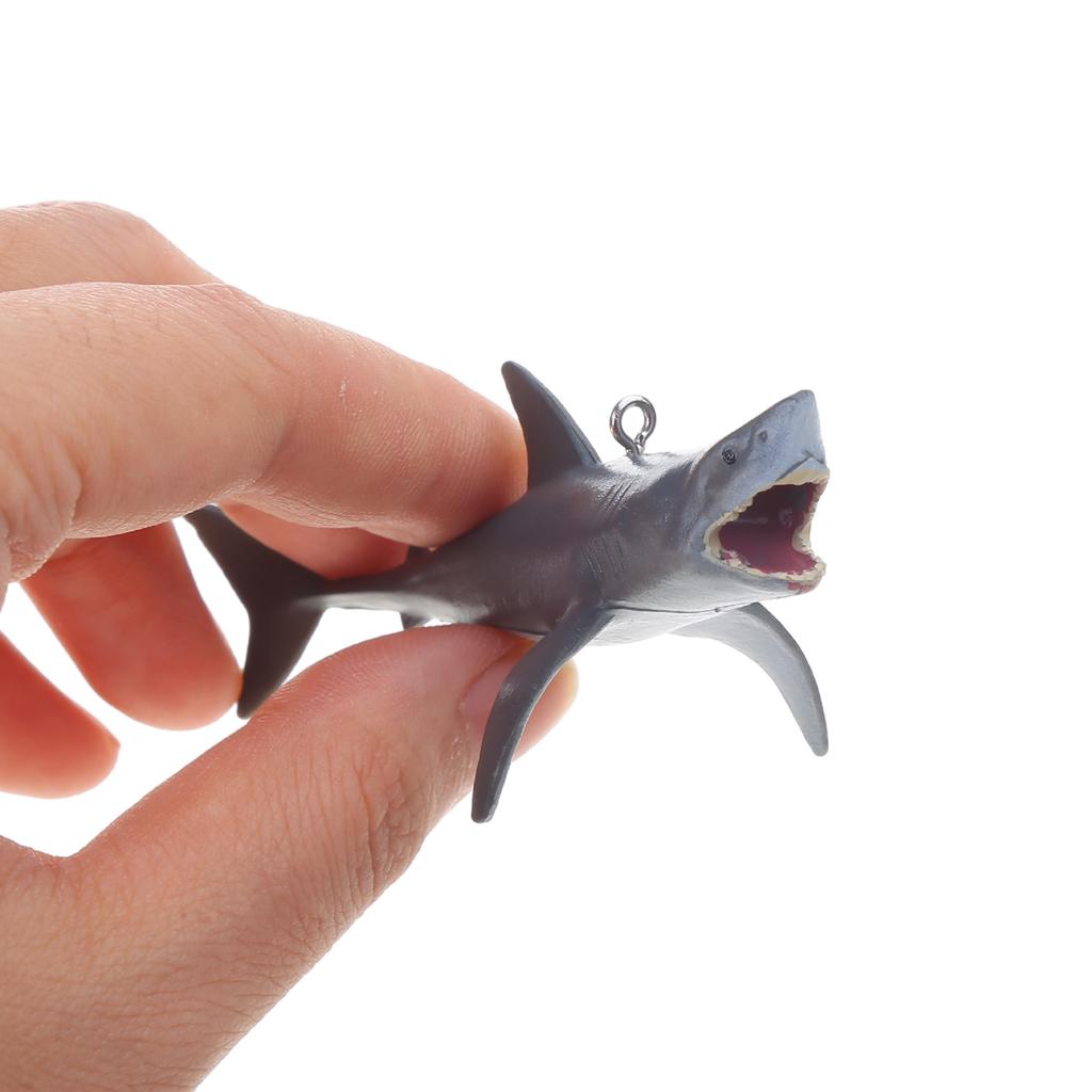 Aquariums Floating Decoration PVC Shark Figurine Floating Landscape for Aquatics Fish Shrimp Safe Underwater Ornament