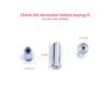 ECR035 Window Regulator Cable Wire Rope End Pin Stop Rivet 6.5x15/1.7 Mm 100 Pcs