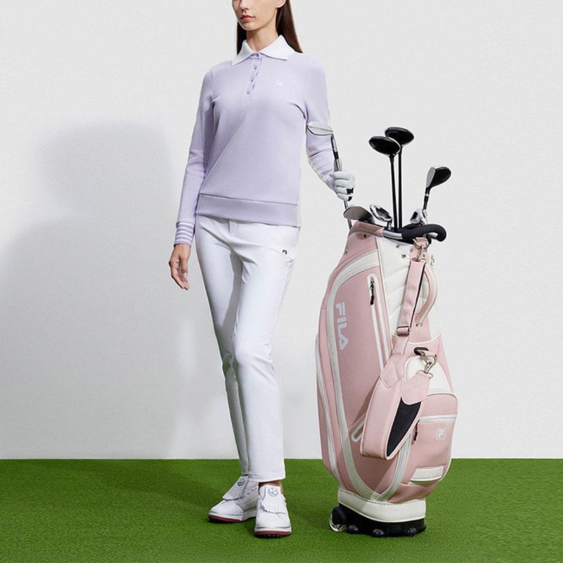 New FILA Golf Series Polo Shirt Women's Aroma Purple A11W345209F-PU