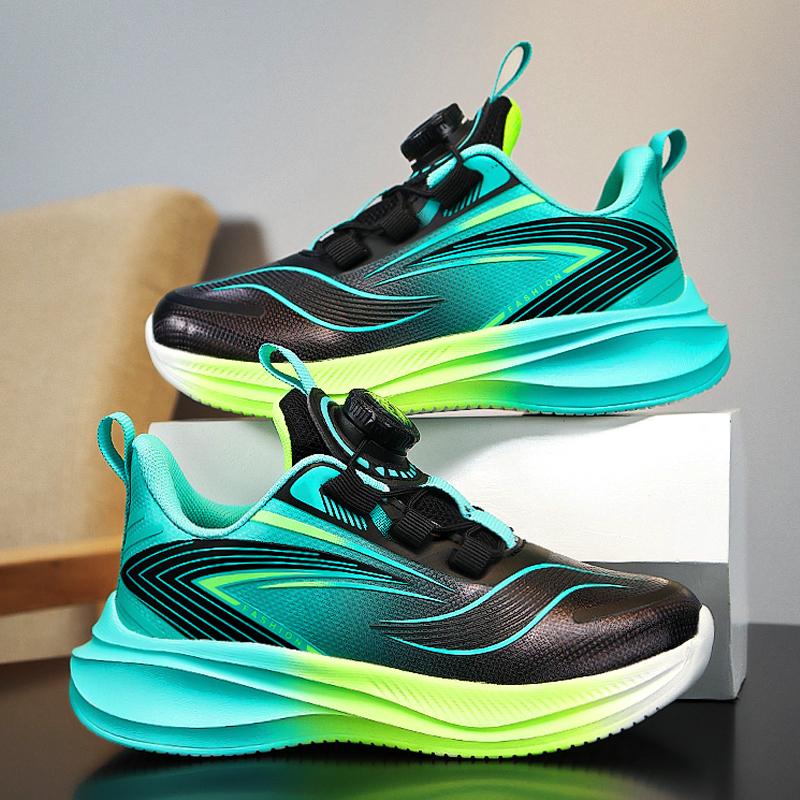 2025 New Autumn Breathable Boys' Basketball Mesh Shoes - Lightweight & Durable for Sports & Running