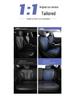 Weilan 6 Perforated Leather Car Seat Cushion - Universal Fit, New Model, Four Seasons Use