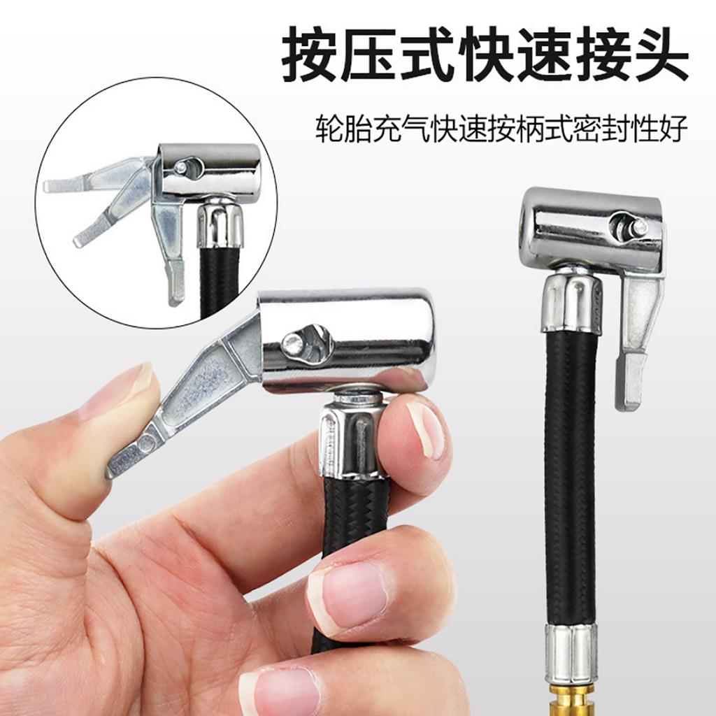 Automobile Tire Quick Inflation Pipe Spiral Conversion Joint, Car Quick Inflation  Extension Pipe Connection Hose