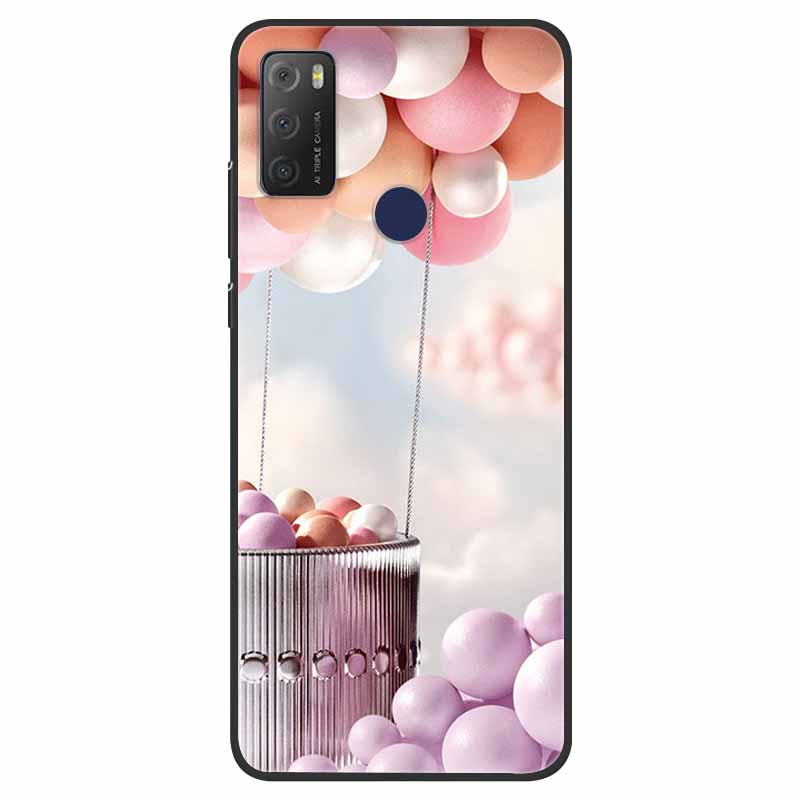 For TCL 20Y Case Shockproof Silicone Soft Phone Back Cover For TCL 20E 6125F Case TPU Bumper Coque For TCL20Y TCL20E 20 Y Funda