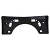 Upgrades No Drill License Plate Bracket 5211447040 Black ABS Holder Compatible for Vehicle Car 2004-2009 Front Bumper