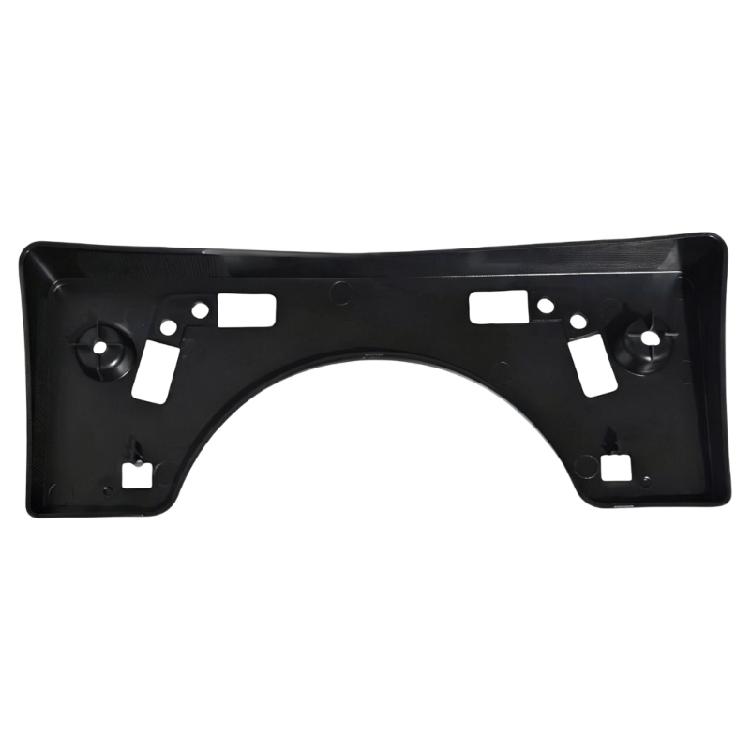Upgrades No Drill License Plate Bracket 5211447040 Black ABS Holder Compatible for Vehicle Car 2004-2009 Front Bumper