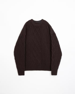MATISSE THE CURATOR Twist Knit Brown