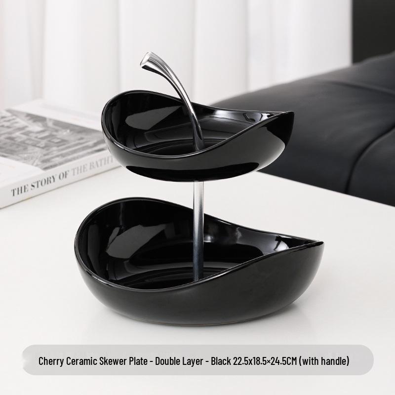 Stylish Ceramic Fruit Bowl for Living Room or Coffee Table Display