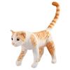 1Pc 35CM Simulation Pet Cat Plush Toys Internal Bracket Animal Dolls Stuffed Soft Orange Cat Grey Cat Rural Cat Toy