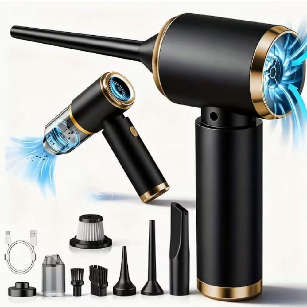 Rechargeable Mini Vacuum Cleaner Strong Suction Portable Vacuum Cleaner  Keyboard Cleaning