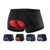 Men's Shock-Absorbing Silicone Cycling Shorts - Plus Size, Four-Season Wear