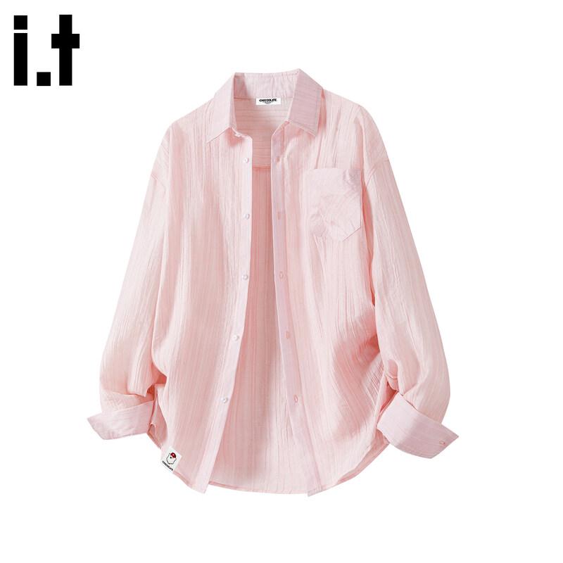 CHOCOOLATE Men s Tencel Blend Casual Long-Sleeve Shirt S