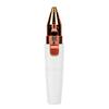 Kabelloser Haarentferner für Gesicht und Nase 2 in 1 Gesichts-Haarentferner Augenbrauen-Trimmer USB-wiederaufladbar mit LED-Licht