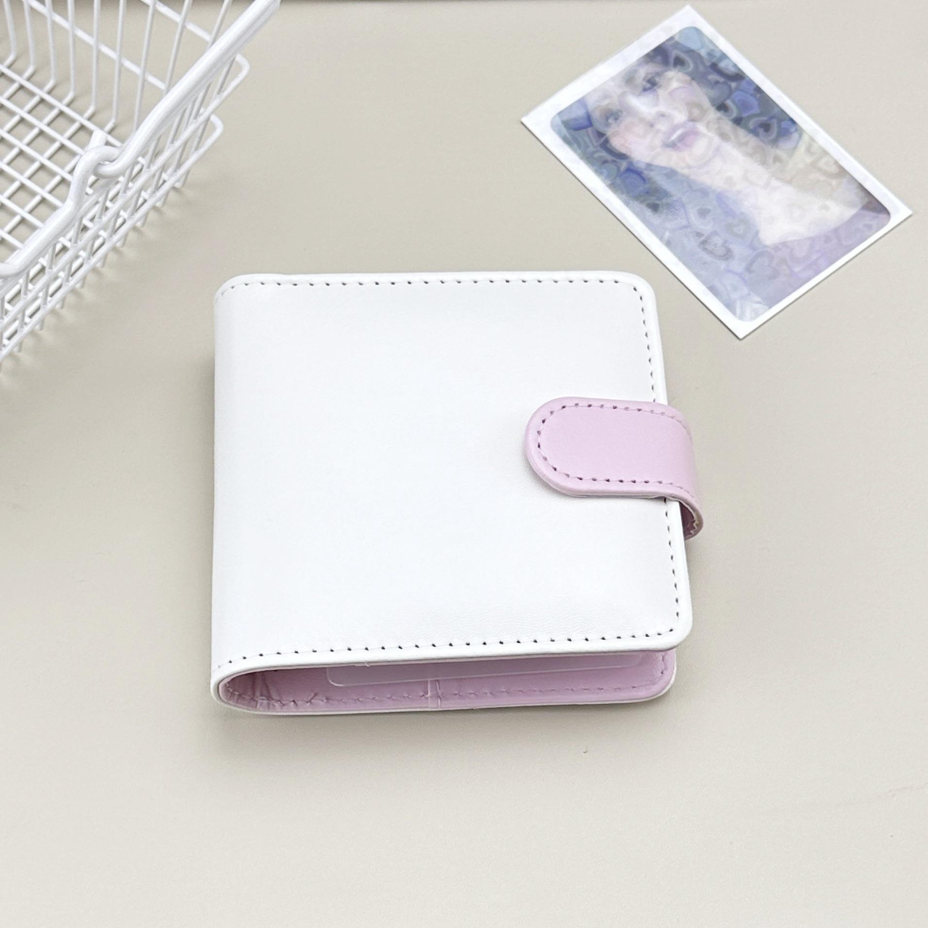 

3-дюймовый мини-альбом с одним карманом, дизайн В погоне за звездами с магнитной застежкой - Идеально подходит для карточек, фотографий и полароидов.