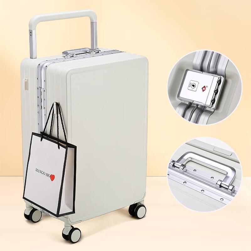 Chu Rong Riveted Aluminum Frame Spinner Luggage