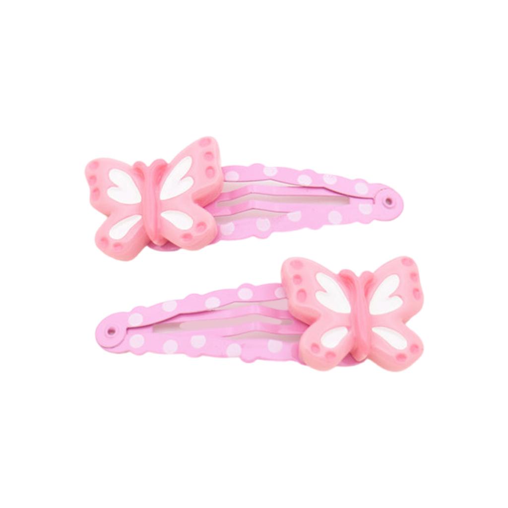 Girls Hair Clip Mushroom Women Kid Hairgrips Butterfly Headdress Barrettes Snail Shape Sweet 2000s Girls Hairpins