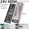 Ultra-slim Silent Switch Power Supply 12V 24V LED Light Box DC Voltage Regulator