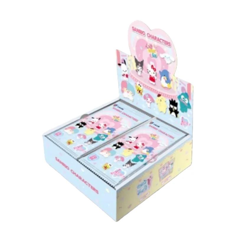 KB Official New Sanrio Family Time Capsule Gift Pack Collectible Cards My Melody Kuromi Cards Anime Merchandise Holiday Gifts