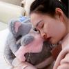 Cute 3 in 1 Quilt Pillow Fluffy Material Soft Texture Animal Pillow Cartoon Design Multifunctional Warm Blanket Winter Season