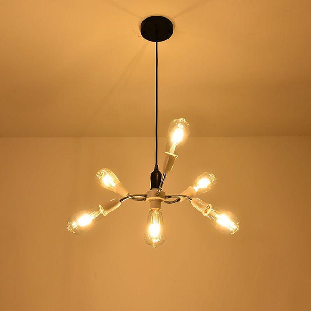 with Extension Hose E27 Light Socket Splitter Bulbs Adapter E27 Lamp Holder Converter Office