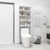 VidaXL Furniture for Washing Machine Glossy White 64x24x190 Cm 808410