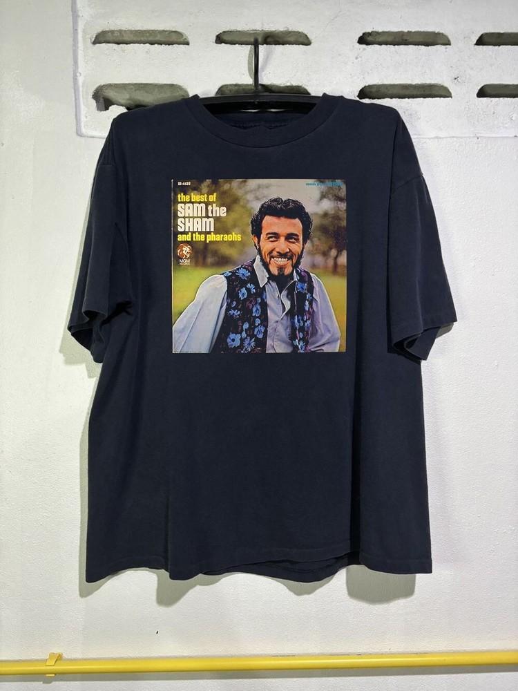 SAM THE SHAM & PHARAOHS Black Cotton Shirt Gift Fan Unisex T-Shirt S