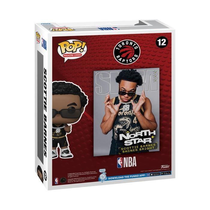Figurine - Funko - NBA SLAM - Scottie Barnes - Pop! Vinyl - Collection officielle