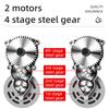 B02 New Double Head Oil Press Commercial Stainless Steel High Extraction Rate Press Flaxseed Sunflower Seed Coconut Meat