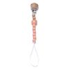 Wood Pacifier Holder Clips Dummy Clips Baby Teething Toys Straps Cute Baby Pacifier Chain  Toddler