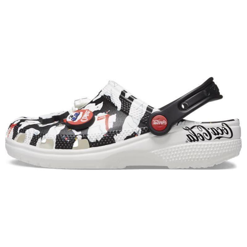 Coca-Cola x Crocs Classic Clog Polar Bear Unisex Sneakers Black White Red 209314-100 43-44