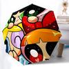 1pc Powerpuff Girls 8-Ribs Sturdy Frame, Automatic Open/Close, Durable & Colorful Ideal for Beach, Travel, And All Seasons10054