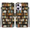 Handmade PU Leather Flip Case for Redmi Note 12 Pro/Xiaomi Poco X5 Pro Anti-Slip Shockproof Cover with Wrist Strap & Heart/Rose Cat Designs