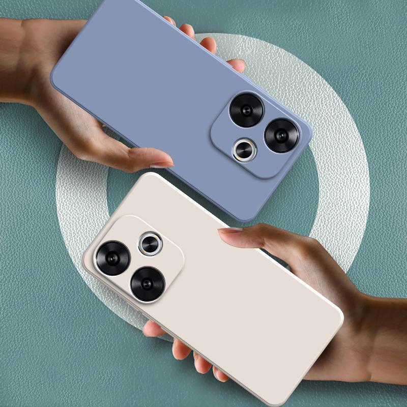 For Redmi Turbo 3 Turbo3 Case Liquid Silicone Camera Protection Back Phone Cover Case For Xiaomi Redmi Turbo 3 Turbo3 Soft TPU Cover