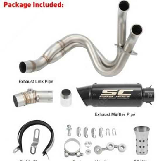 Kawasaki Ninja 650/Z650 (2012-2024) Full Exhaust System & Muffler