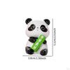 Decorative Panda Figurine for Table, Car Dashboard, Small Statuette, Centerpiece, Mantelpiece